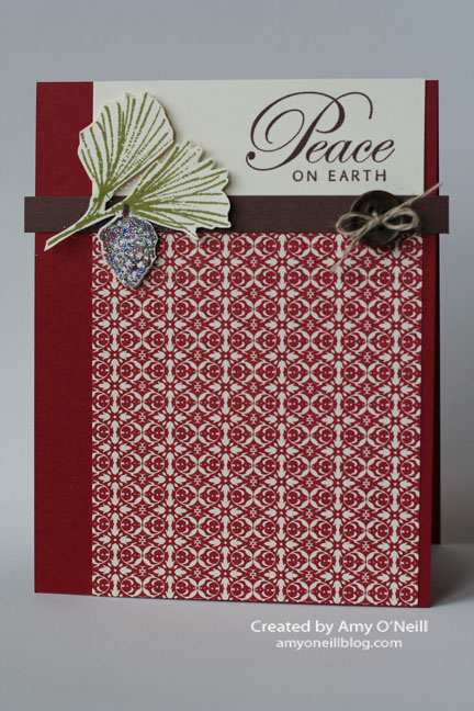 Watercolored Pinecone