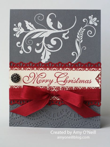 Gray & Red Christmas