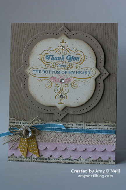 Shabby Chic Thank You