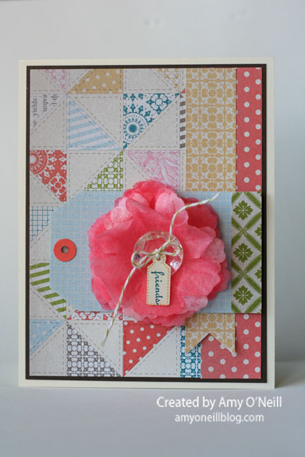 Creped Filter Paper Flower