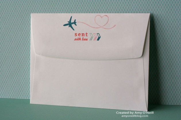 Sent with Love Envelope - Back