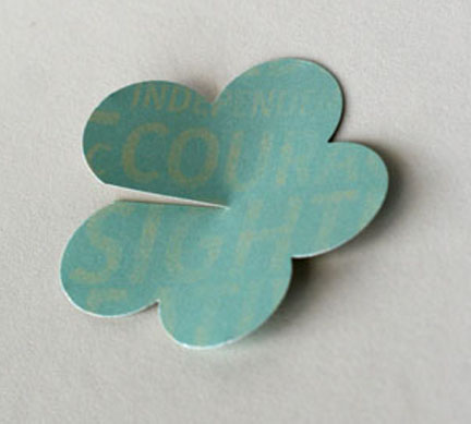 Washi Tape Card flower