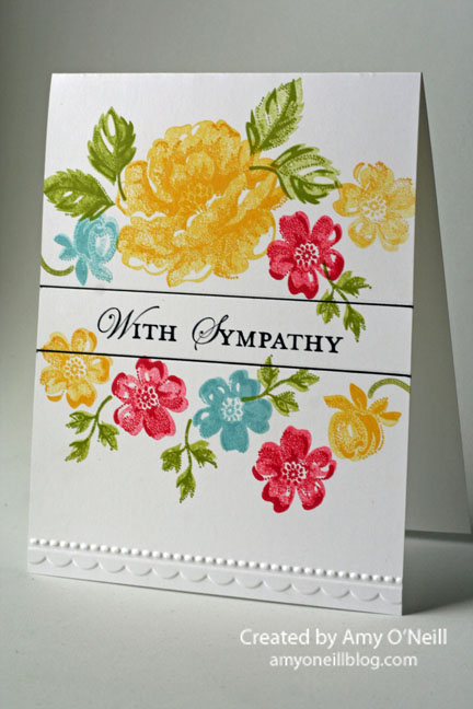 Floral One-Layer Sympathy
