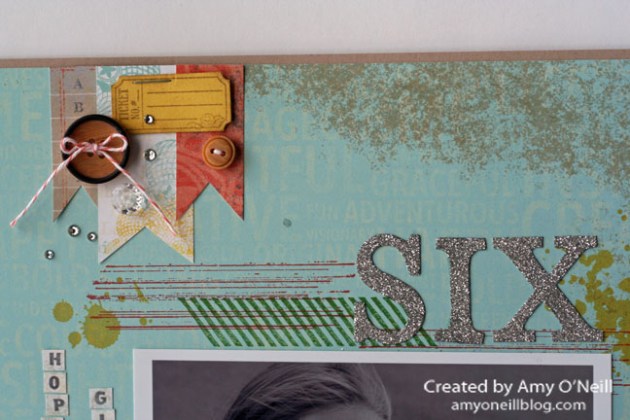 Gorgeous Grunge Display Scrapbook Close Up