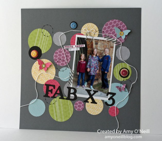 Artisan Fab Scrapbook Page