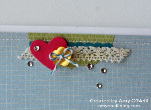 Artisan Love U2 Scrapbook Page Close Up 2