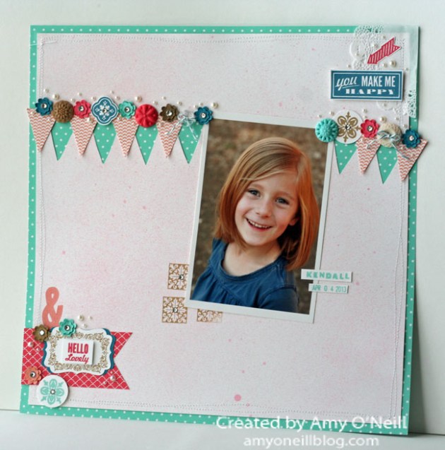 Hello Lovely Display Scrapbook