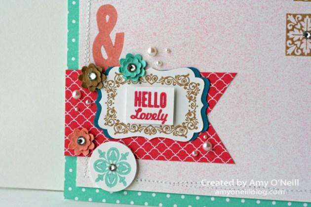 Hello Lovely Scrapbook Close Up 3