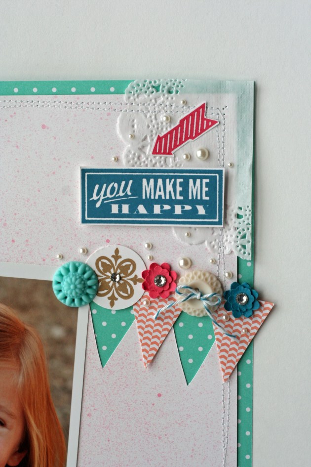 Hello Lovely Scrapbook Close Up