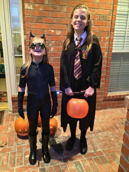 Catwoman and Hogwarts Student