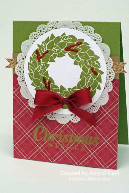 christmas wishes wreath
