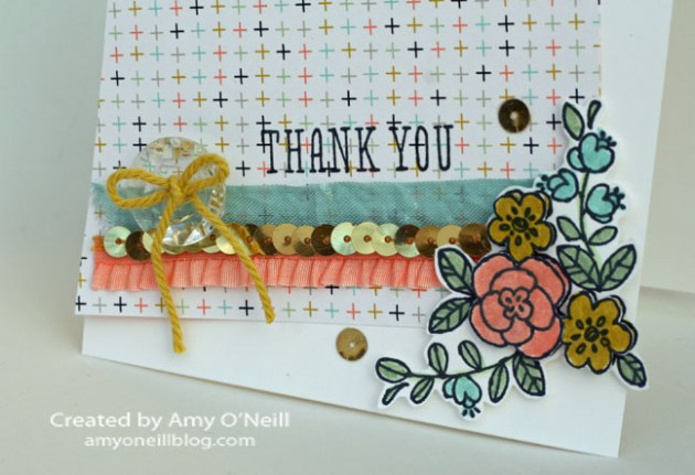 Tilted Thanks close up