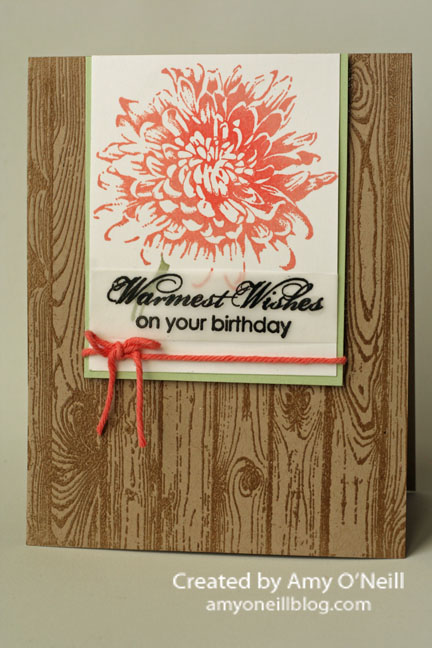 Warm Woodgrain Wishes