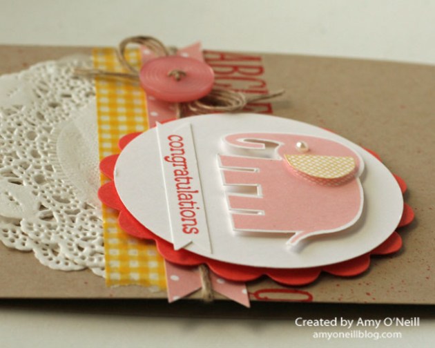 Girly Baby Elephant - close up