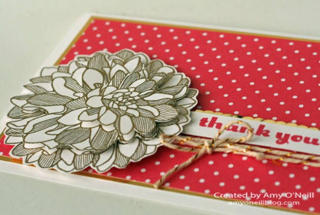 Gold Dahlia Close Up