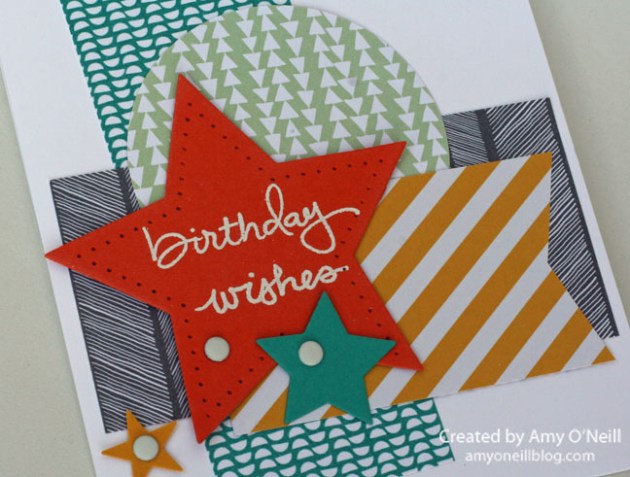 Busy Birthday Stars Close Up