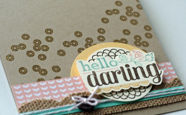 Hello Darling Close Up