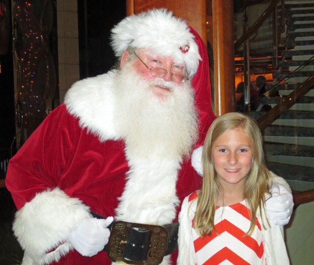 Santa with Kendall