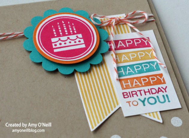 Amazing Confetti Birthday Close Up