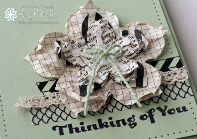 Typeset Flower Frenzy Close Up