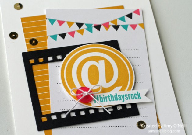 yellow birthday close Up