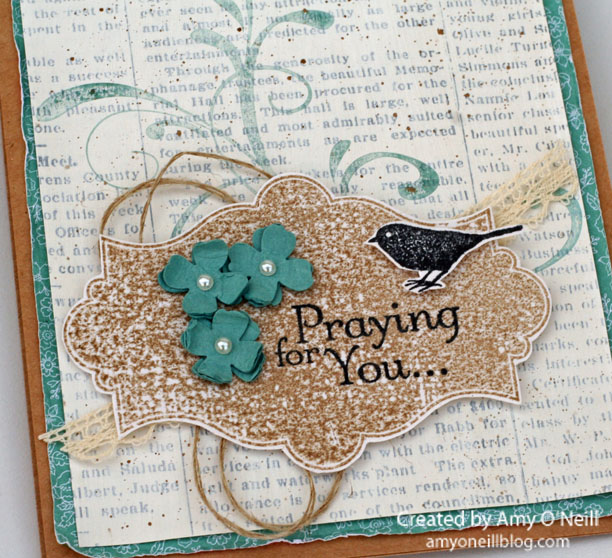 Praying for Debbie Close Up 2