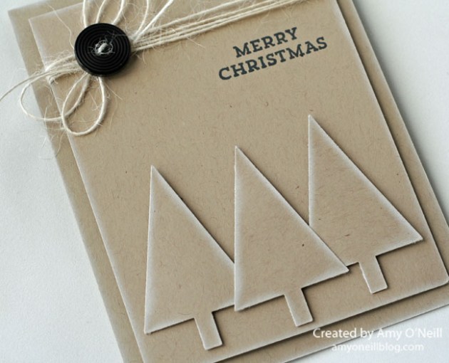 Simple Row of Trees Close Up