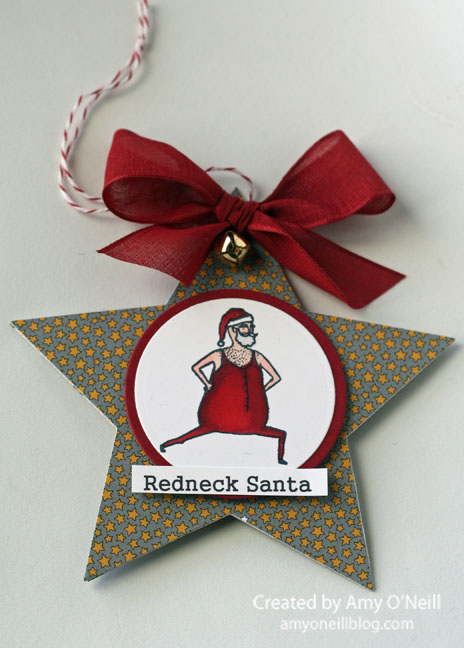 Redneck Santa Ornament