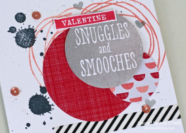 Valentine Snuggles and Smooches Close Up