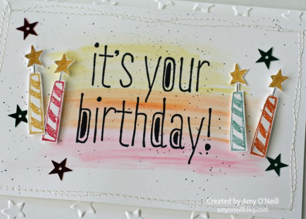 Big Birthday Close Up