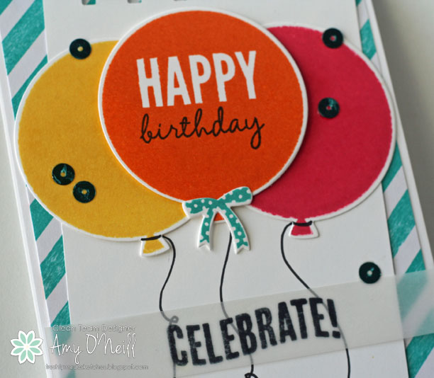 Celebrate with Balloons Close Up