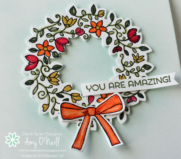 Circle of Spring for Fall Close Up