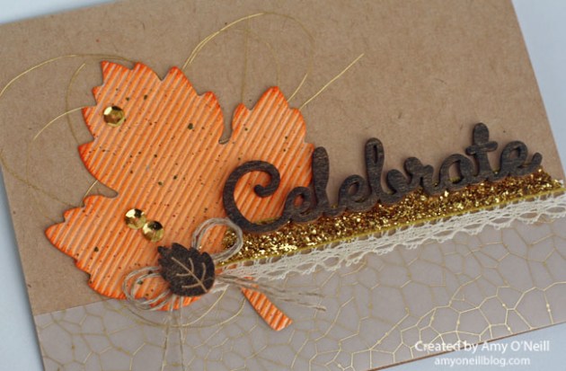 Celebrate Fall Birthday Close Up