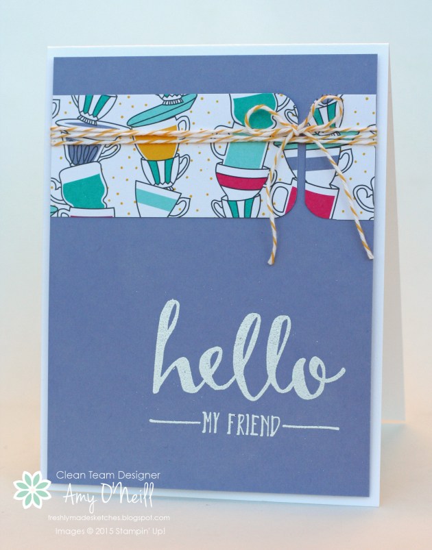 Hello Tea Cups Close Up