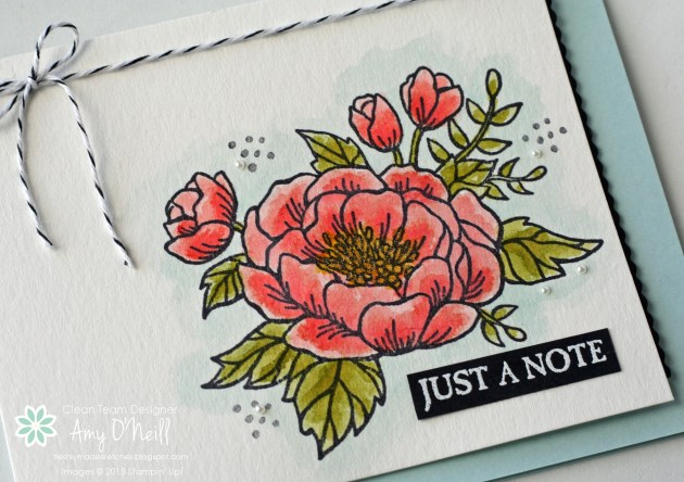 Blooms Note Close Up