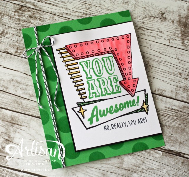 Cucumber Marquee Card