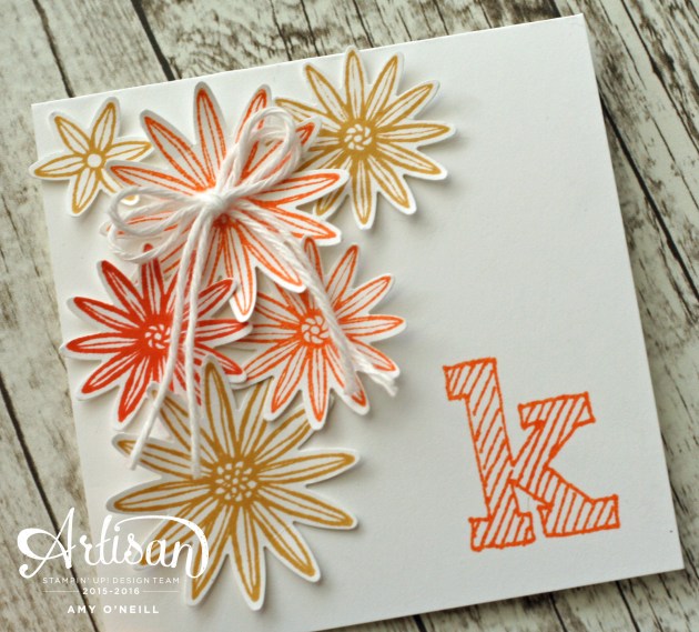 K Grateful Bunch Notecard Close Up