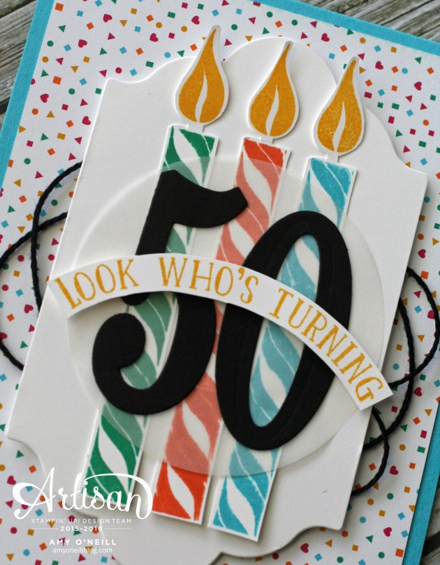 50th Birthday Close Up