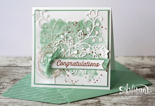 August Flourishes Card