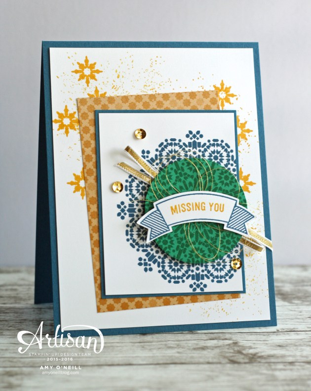 Moroccan Banners Card